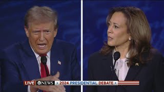 Expert weighs in after fiery Harris Trump debate [upl. by Ahsiki]