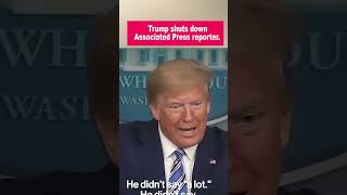 Trump silences AP reporter [upl. by Keary]