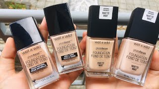 Wet n Wild Photo Focus Foundation Shades guide [upl. by Barr]