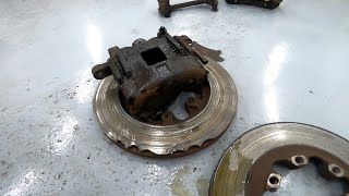 DIY Brake Job on My Colorado Worst Brakes Ive Seen [upl. by Cristin]