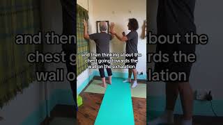 Experiencing discomfort from costochondritis Try out this stretch ankylosingspondylitis yoga [upl. by Gwendolen]