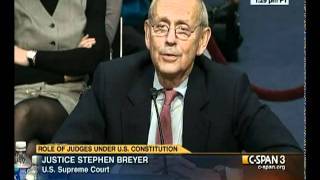 Justices Scalia amp Breyer on Cameras in the Court [upl. by Bez430]