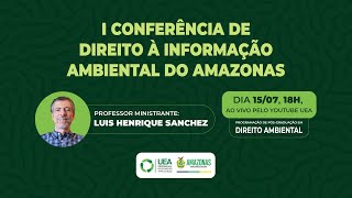 O Programa de PósGraduação de Mestrado e Doutorado I Conferência de Direito à Informação Ambiental [upl. by Irma]