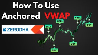 How to use Anchored VWAP in Zerodha Kite  stockmarket [upl. by Lyle]