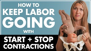 Start and Stop Contractions  WHAT TO DO WHEN LABOR DOES NOT PROGRESS Prodromal Labor vs True Labor [upl. by Nitsug]