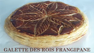 RECETTE GALETTE DES ROIS FRANGIPANE [upl. by Catarina793]