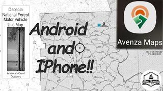 Avenza Maps For Android and IPhone Add Maps Layers and Waypoints [upl. by Sinnek565]