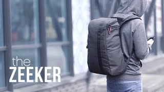 The ZEEKER  27L CarryOn Backpack [upl. by Attiuqehs5]