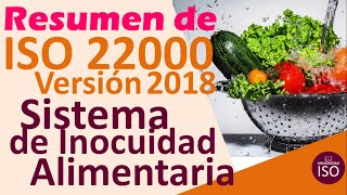 Resumen ISO 220002018 Sistema de Inocuidad Alimentaria y el ciclo Planear Hacer Verificar y Actuar [upl. by Ryon818]