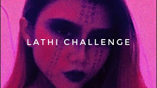 LATHI CHALLENGE  LATHI  Weird Genius ft Sara Fajira tiktok makeup transision by AWKDEWI [upl. by Kelley]