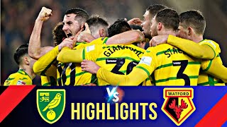 Norwich City VS Watford  Highlights  England Championship  22 September 2024 [upl. by Locke687]