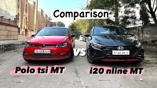 polo and i20 Nline comparison  should you buy a second hand polo or new i20 nline [upl. by Peery]