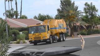 City of Scottsdale Garbage Trucks [upl. by Hadleigh]