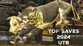 Heroes on the Dirt The Best Bullfighter Saves of 2024 UTB Season [upl. by Amilas]