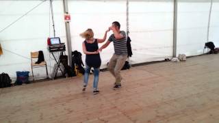 Two handed pass by amp send out variations with Hasse and Marie [upl. by Spiegelman]