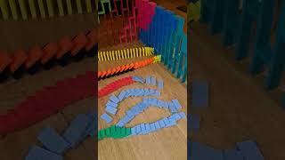 My biggest domino track 680 pieces cool tricks domino [upl. by Lehcear]