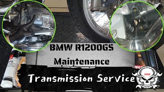 BMW R1200 Transmission Service [upl. by Cuttler]