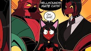 Hellhounds HATE cats  idolomantises comic dub [upl. by Nibaj]