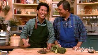 Jacques Pepin amp Martin Yan Make Chicken with Broccoli  KQED [upl. by Hammad661]