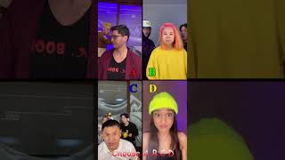 You Choose ABC or D ytshorts duet kikakim abcd funny abcddance comedy dance memes [upl. by Dionysus379]