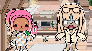 Matilda Dyes Her Hair Behind My BACK 😱 with voice  Toca Boca Life World Roleplay [upl. by Publus]