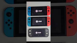 EA FC 25  Switch Lite vs Standard vs Oled  Speed Test Comparison shorts gaming playstation [upl. by Worsham]