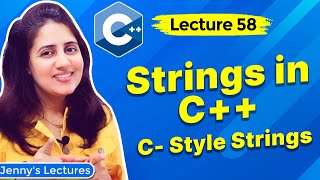 Introduction to Strings in C  part 1 C style Strings  C Placement Course lecture58 [upl. by Akenat]