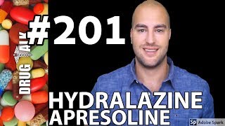 HYDRALAZINE APRESOLINE  PHARMACIST REVIEW  201 [upl. by Shana534]