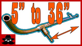 How I extended a Liebig Condenser from 5quot → 36quot [upl. by Amalle256]