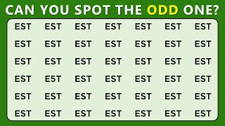 HOW GOOD ARE YOUR EYES  CAN YOU FIND THE ODD WORDS l Puzzle Quiz  259 [upl. by Dekeles]