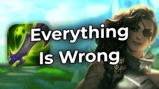 Everything Is Wrong With Mercurial Scimitar  League of Legends [upl. by O'Kelly]