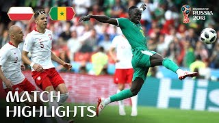 Poland v Senegal  2018 FIFA World Cup  Match Highlights [upl. by Sirronal800]