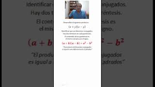 Binomios conjugados 1 parte 3 maths edutuber algebra matematicas [upl. by Acinimod]