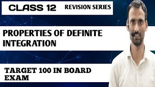 Properties of definite integrationIntegrationclass 12Board examBihar board up board [upl. by Wehttam]