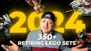 EVERY LEGO SET RETIRING 2024  FULL LIST [upl. by Filberto229]