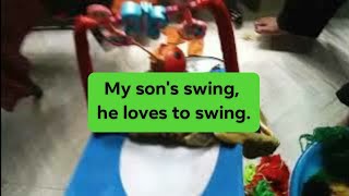 My sons swing he loves to swing [upl. by Rourke]