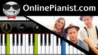 The Lumineers  Ho Hey  Piano Tutorial amp Sheets [upl. by Ahsened]