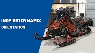 2025 Indy VR1 Dynamix  Orientation  Polaris Snowmobiles [upl. by Nolana378]