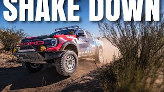 Stock Ford Ranger Raptor and Bronco races Baja 1000 [upl. by Lecrad979]