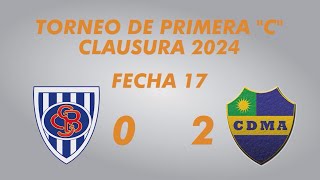 Primera quotCquot Clausura 2024  Fecha 17  Sportivo Barracas 0 Alem 2  Resumen [upl. by Reddy]