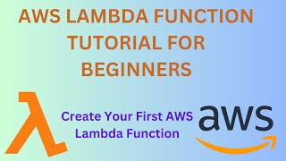 AWS Lambda function  Create your first Lambda Function  Lambda Function Tutorial for beginners [upl. by Ecilegna]