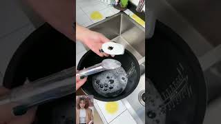 Dish brush cleaner easy kitchen Link in bio check ✅ trending cleaningtool kitchen explore [upl. by Levona]