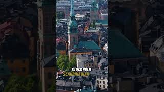 Stockholm Scandinavia’s Stunning Capital travel travelshorts [upl. by Eelyac]