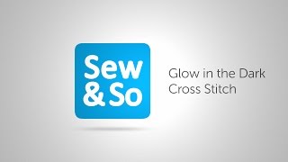 Glow in the Dark Cross Stitch with Mr X Stitch [upl. by Irwin]