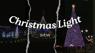 Christmas Light Show  11ft Christmas tree 🫣 [upl. by Okiman925]