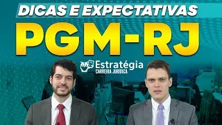 Concurso PGM Rio de Janeiro Dicas e Expectativas  Procurador [upl. by Rooney937]