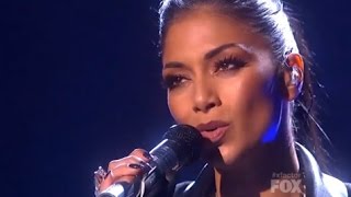 Nicole Scherzinger  Pretty  The X Factor USA 2011 Live SemiFinal Results Show [upl. by Joiner]