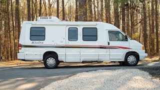 1996 Volkswagen EuroVan Winnebago Rialta Demo [upl. by Anawd]