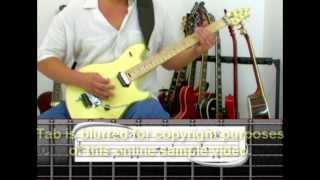 Unchained Van Halen Guitar Lesson Phrase By Phrase Method [upl. by Misak]