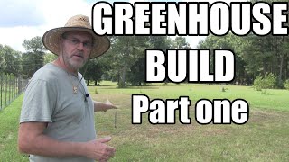 Greenhouse build part 1 of 6 from Growers Solution [upl. by Latsyrcal]